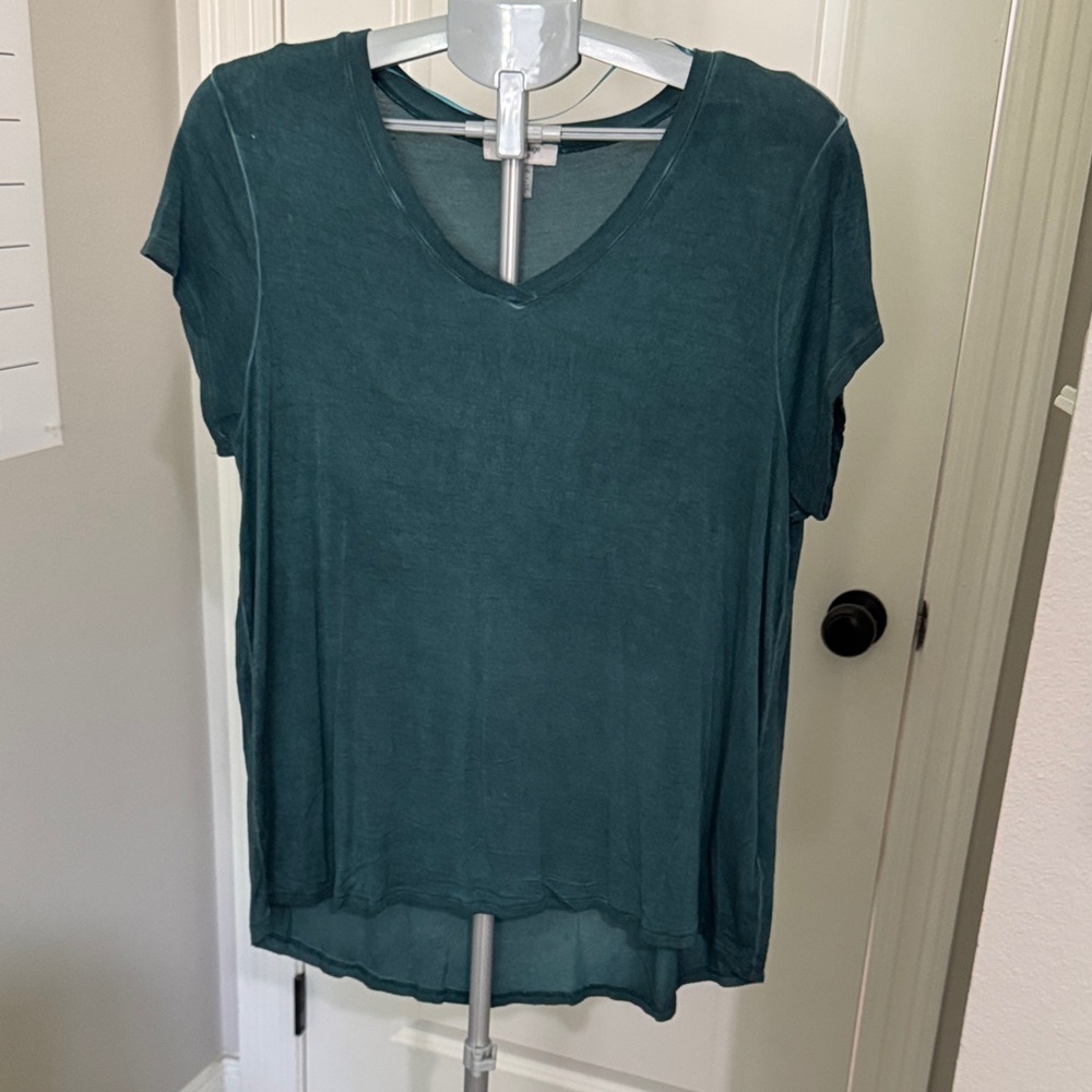 Cable & Gauge Teal Short Sleeve Tee